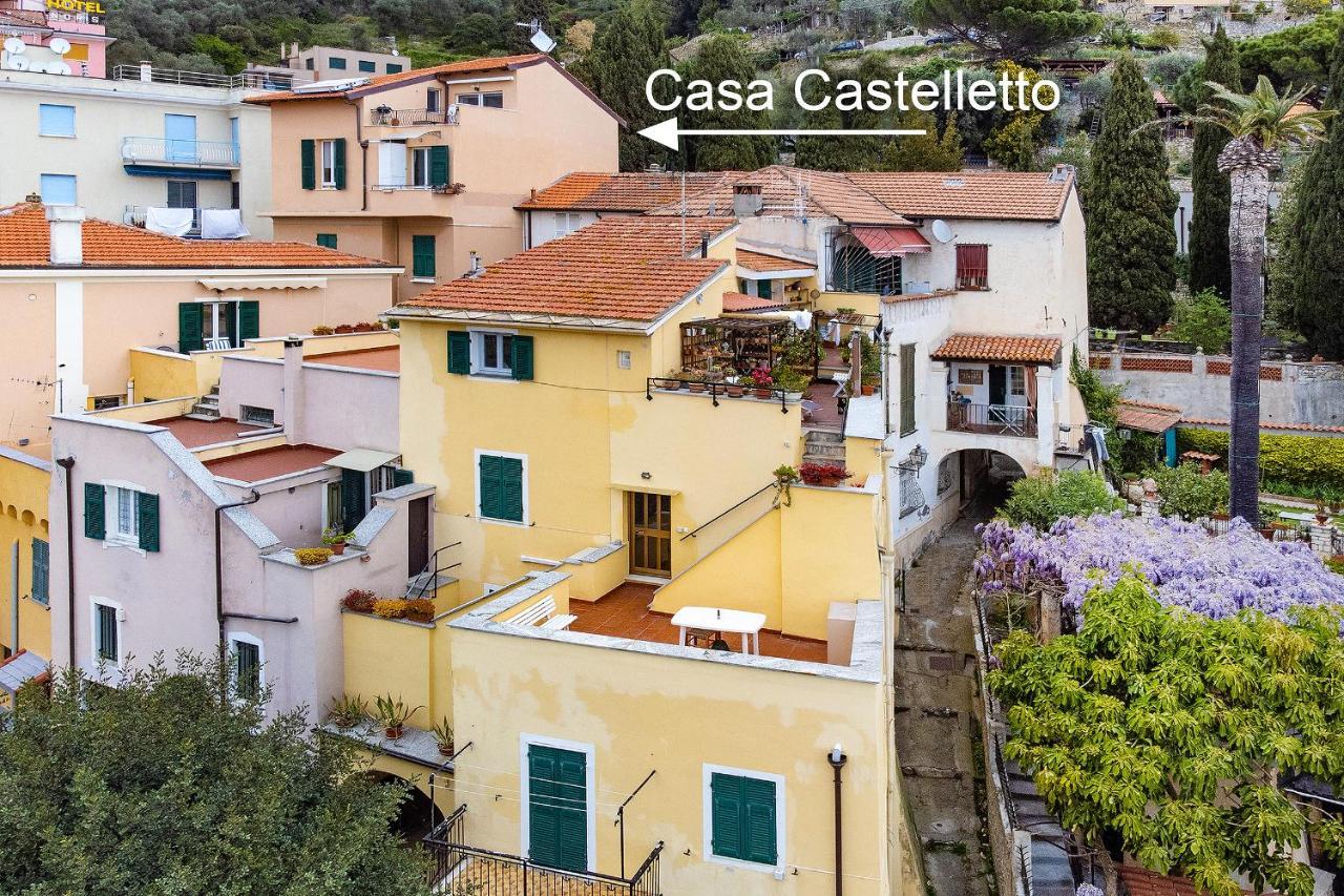 Casa Castelletto Apartamento Finale Ligure Exterior foto